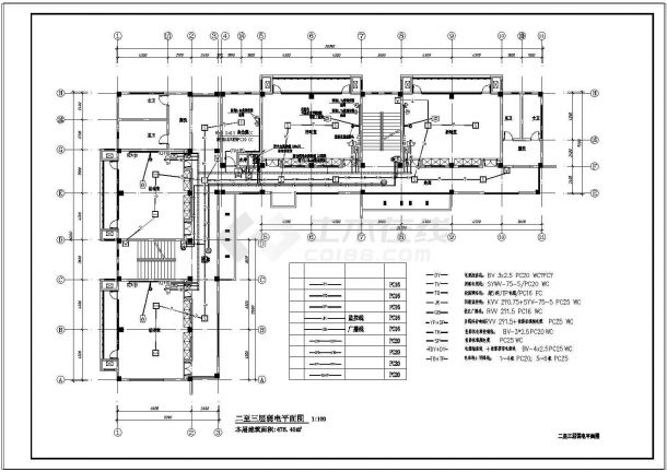 【重庆】多层幼儿园电气设计施工图（最新设计）-图二