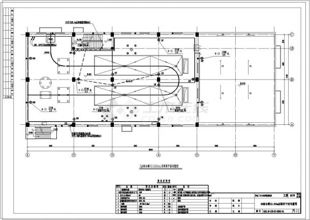 某小型发电厂电气设计施工图(共10张)-图二