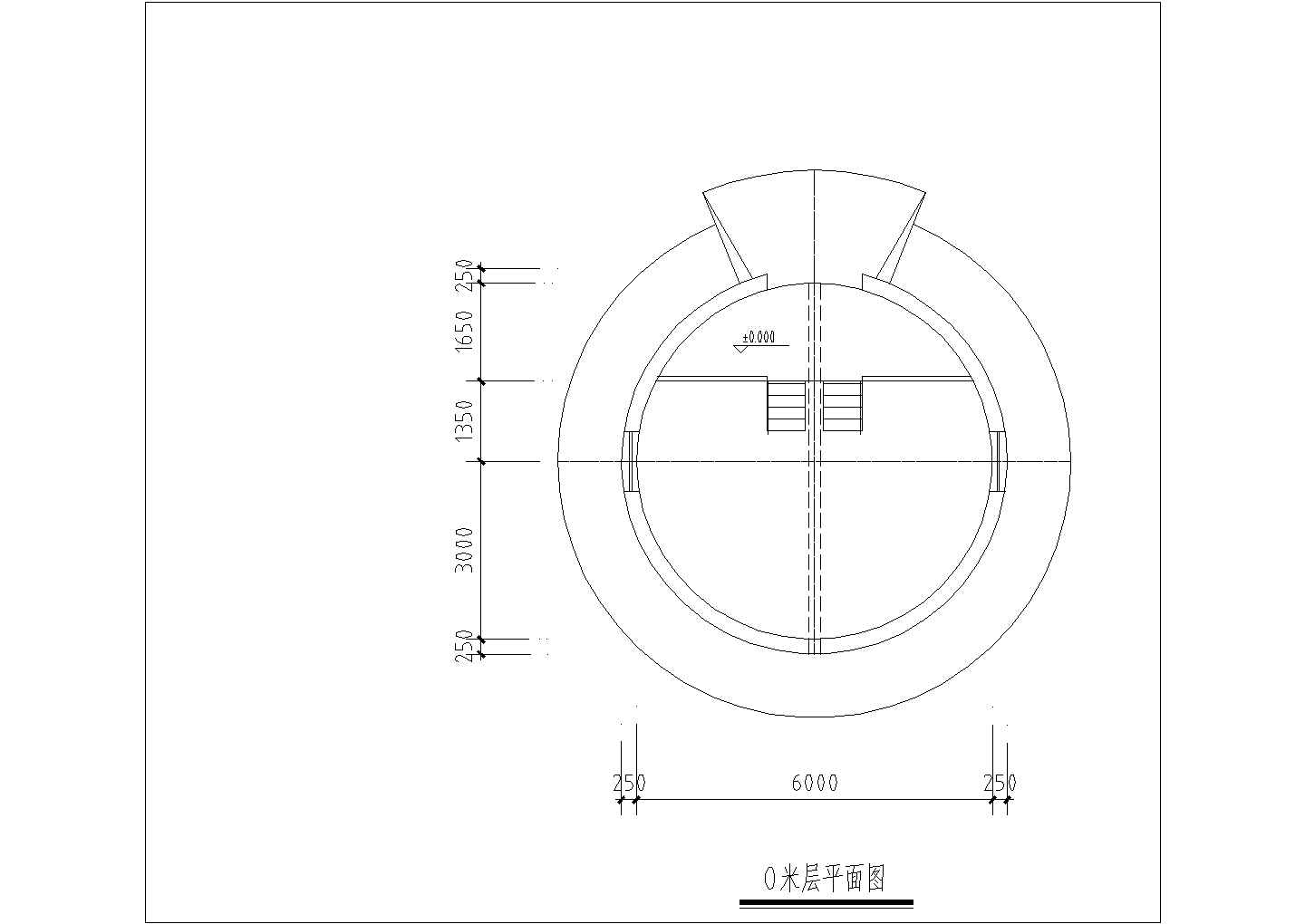 内蒙古某污水泵房CAD施工大样图