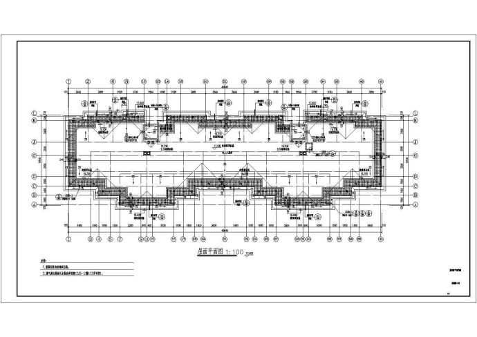 七层砌体结构单元式住宅楼结构施工图（含建施）_图1