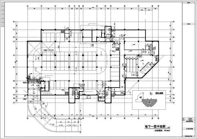 【上海】某10层现代风格高校图书馆建筑施工图_图1