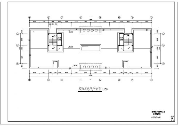 某地区小户型住户电气设计施工平面图_图1