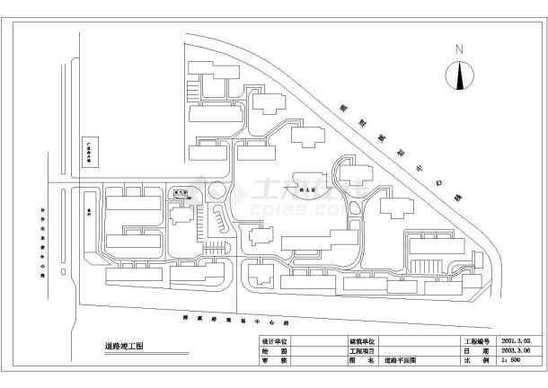 某地区住宅小区网络设计施工CAD图-图二