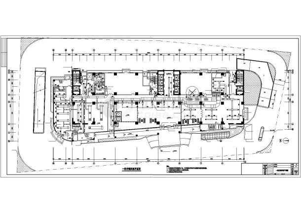 【深圳】某大厦空调通风设计施工图纸-图一