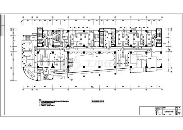 【深圳】某大厦空调通风设计施工图纸-图二