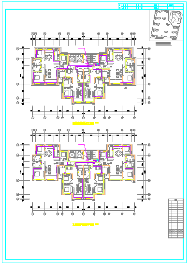 【内蒙古】6号宿舍楼采暖系统设计图纸-图二