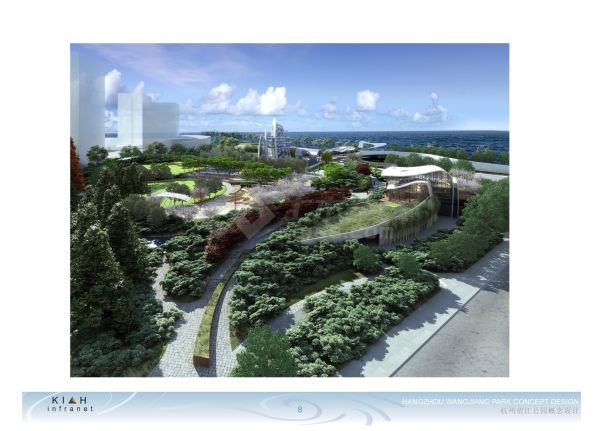 【杭州】望江公园景观概念设计方案（jpg格式）-图二