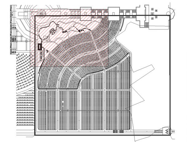 【江西】烈士陵园周边绿化设计施工图-图一
