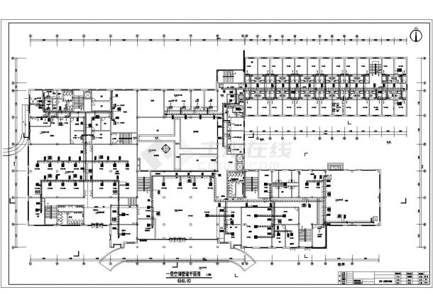 山庄综合楼建筑空调及通风系统设计施工图-图二
