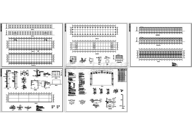 印刷厂车间库房设计cad图，含设计说明-图一