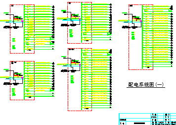 【安徽】省级重点高中教育综合楼电气施工图（2014年最新图）-图一