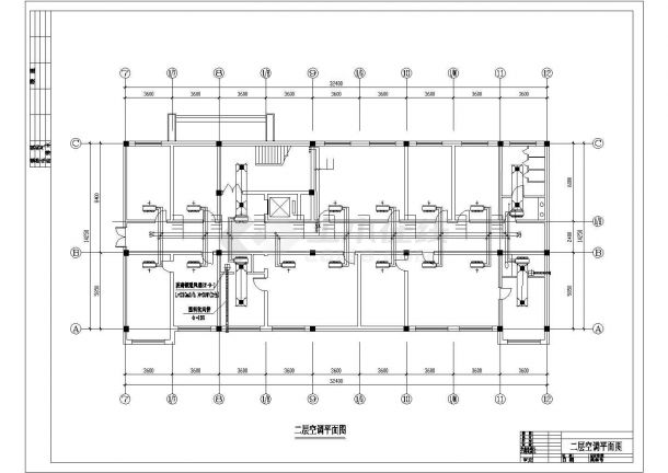 【陕西】多层行政办公楼空调系统设计施工图-图二