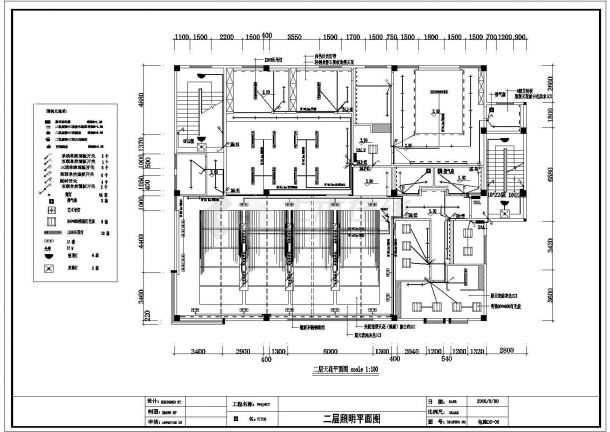 某五层办公楼建筑电气设计施工方案图-图一