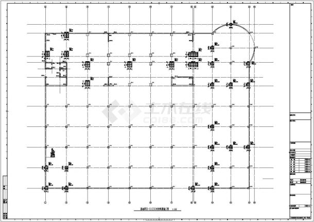 24层框支剪力墙结构传媒大厦结构施工图-图二