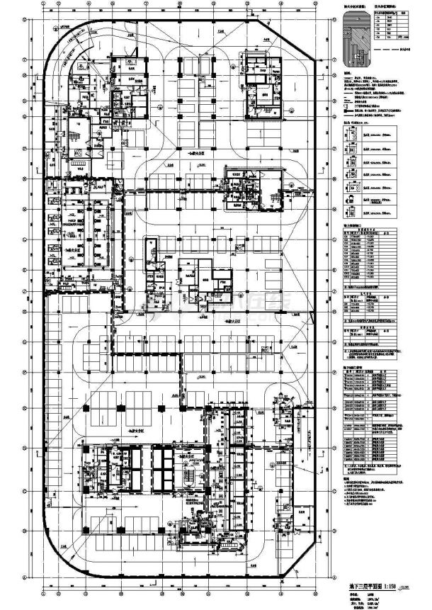 【广东】39层商业综合体及单体建筑设计施工图-图一