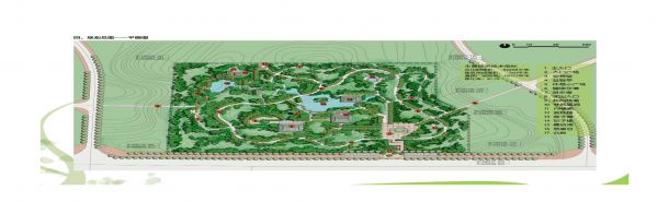 【四川】平远江山桂花特色公园景观规划设计方案（jpg格式）-图一