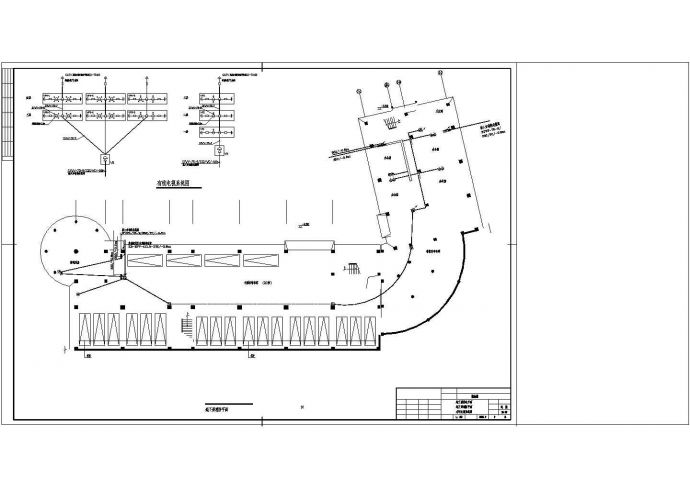某欧式综合楼建筑CAD电气设计图纸_图1