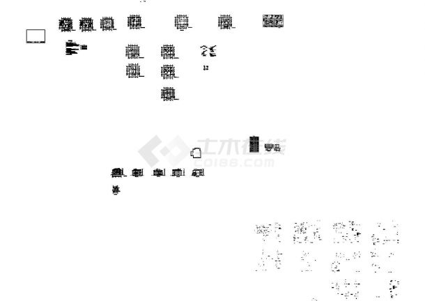 160平二层独栋别墅建筑施工图，共二十张-图一