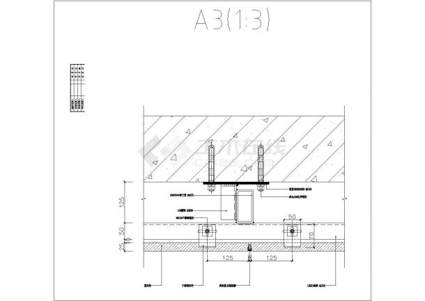 别墅建筑节点CAD图-图一