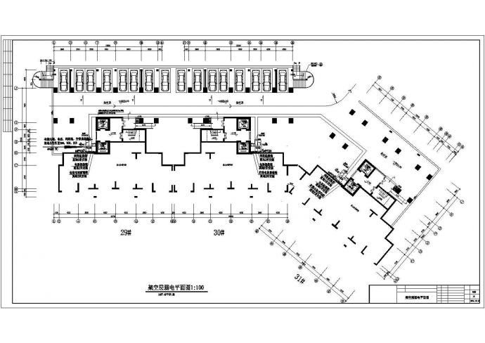 某高层综合楼电气设计施工CAD图纸_图1