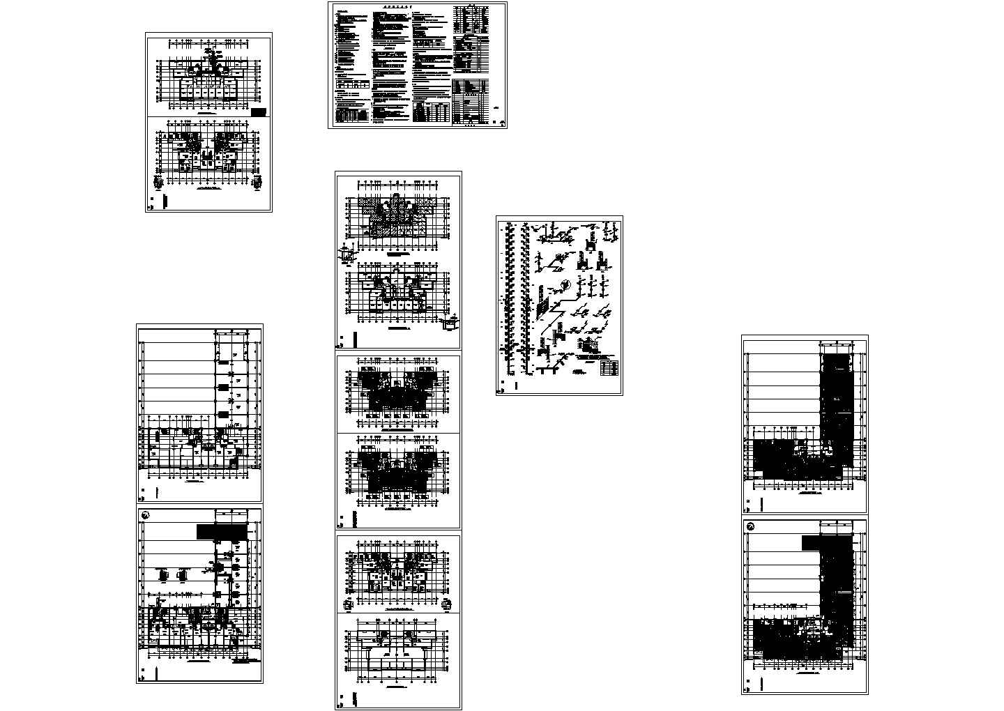 [沈阳]24层框剪结构商住楼(地下室)给排水及采暖工程量计算实例(含CAD图纸)