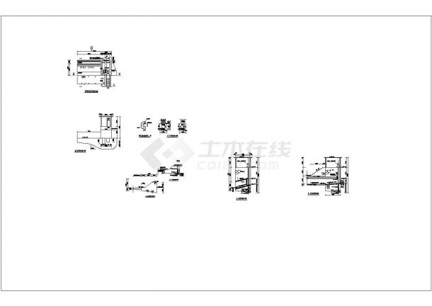 【江苏】中小型冲击式电站全套设计施工图纸-图一