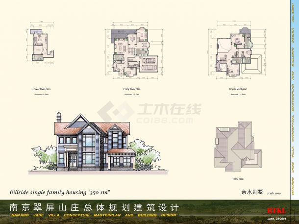 [南京]欧式风格高档住宅区景观设计方案JPG-图一