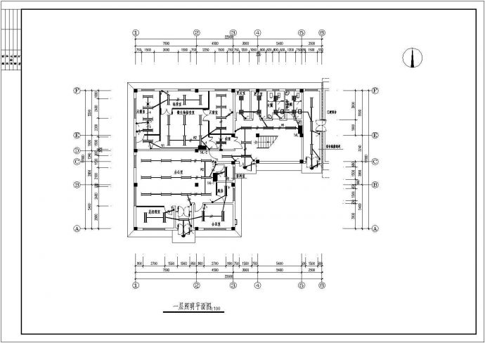 某地二层框架结构综合楼电气设计施工图_图1