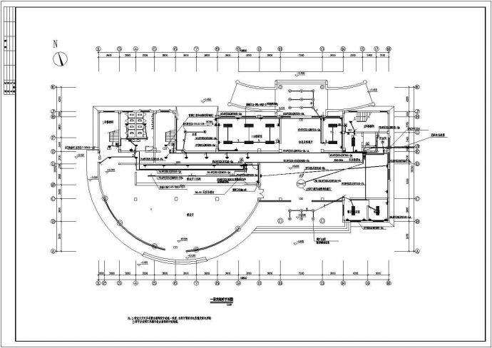 某供电分局全套电气设计施工CAD图_图1