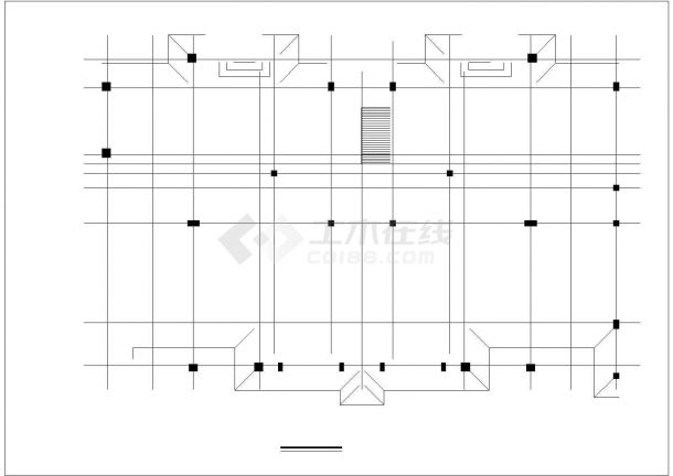 【泰安嘉园】多层住宅楼建筑设计方案图纸-图二
