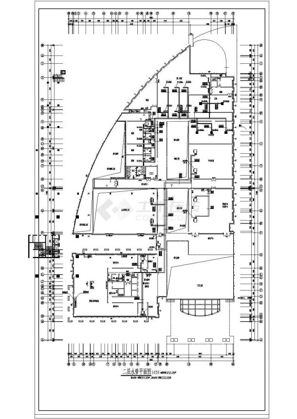 某地区建筑暖通空调设计CAD施工图-图二