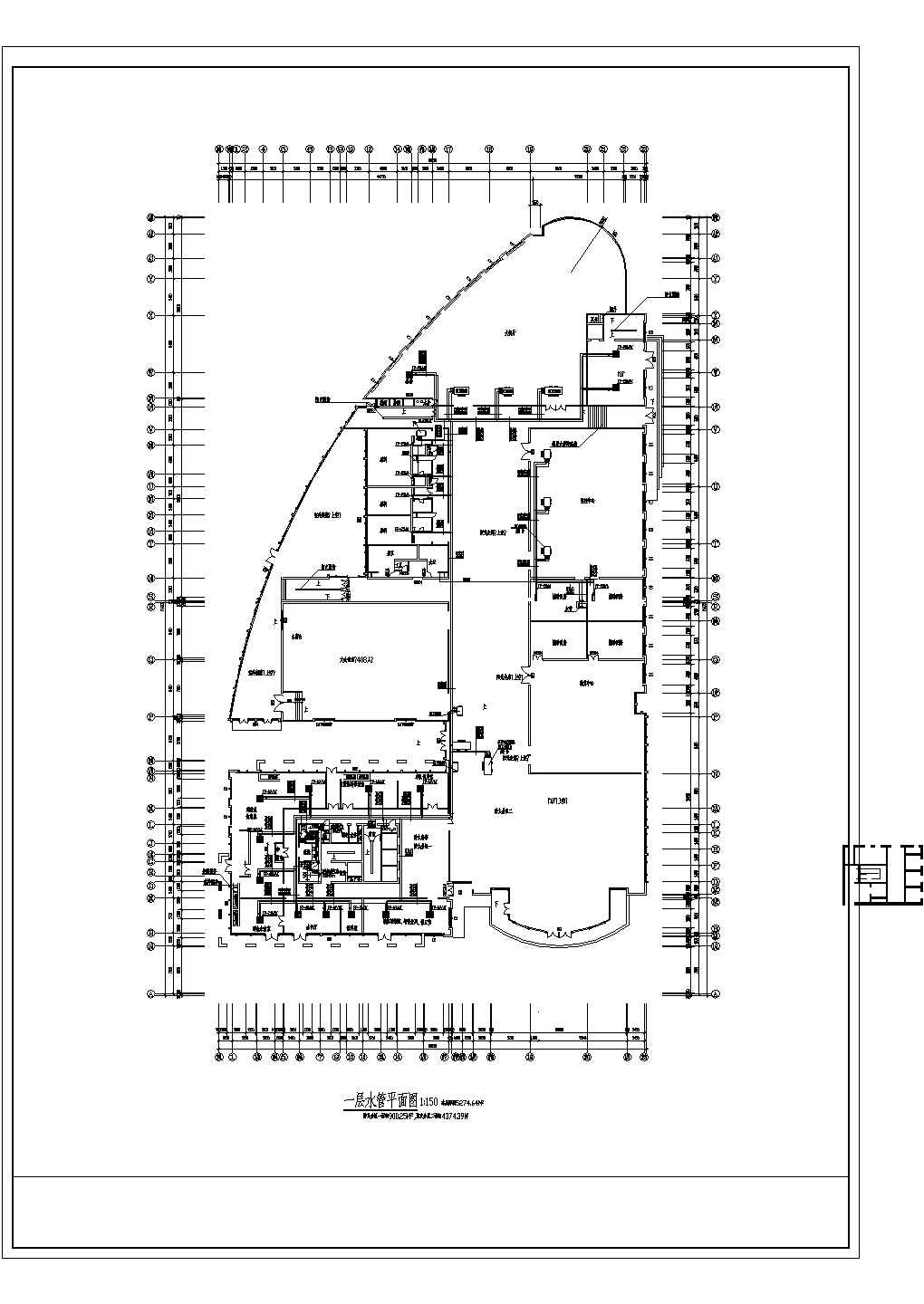 某地区建筑暖通空调设计CAD施工图