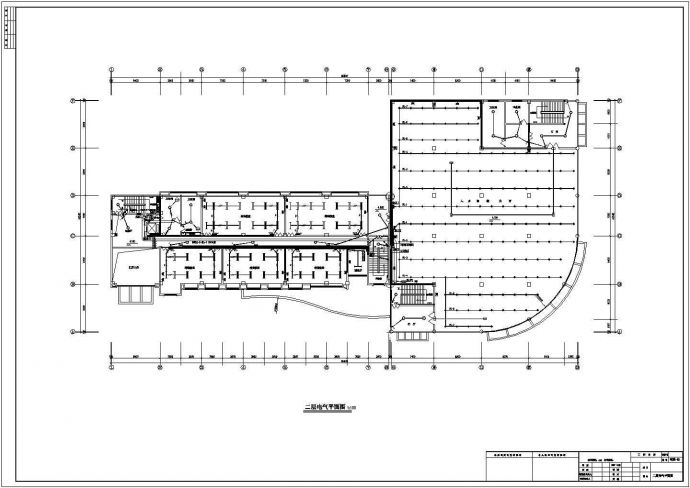 某九层商业综合楼全套电气设计施工图_图1