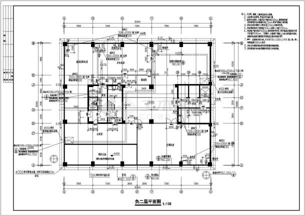【湖南】14层现代风格市级中医院建筑设计施工图-图一