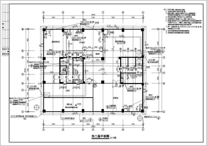 【湖南】14层现代风格市级中医院建筑设计施工图_图1
