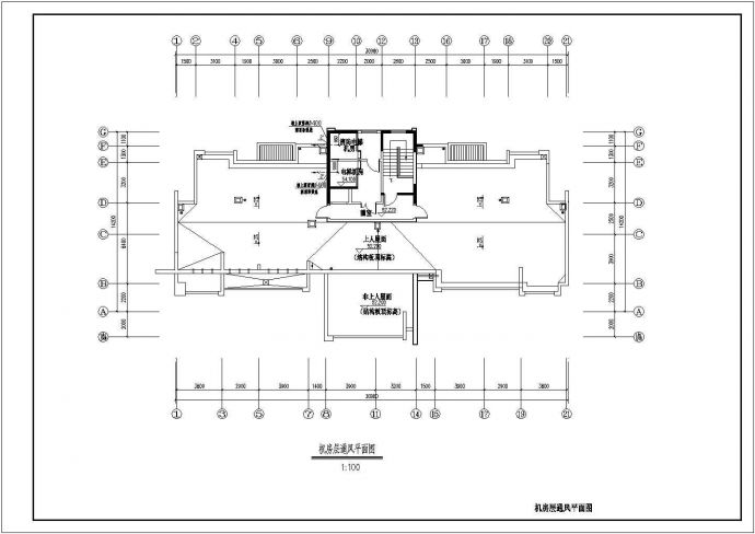 某地区高层住宅楼暖通设计CAD施工图_图1