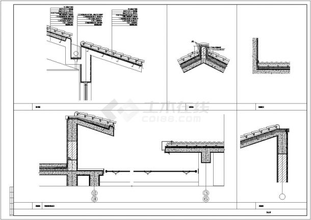 【江苏】2层框架结构江南风格客运枢纽中心设计施工图（含效果图）-图二