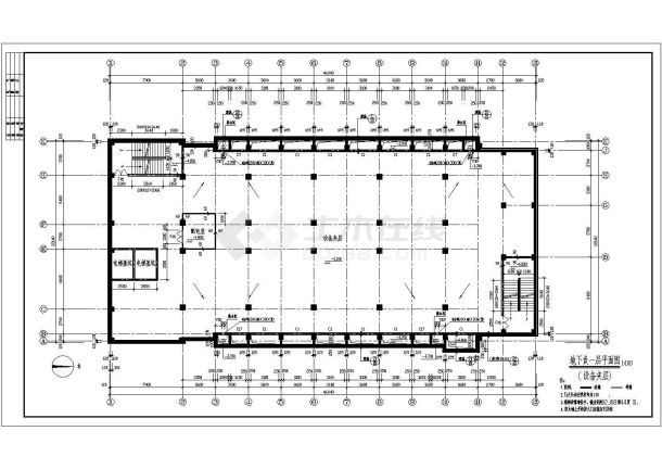 【陕西】5层现代风格市级附属医院治疗中心建筑施工图-图二