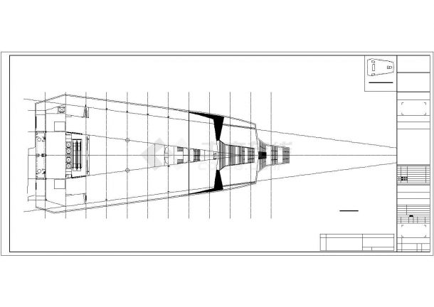 【福建】四层现代风格地铁站配套用房建筑施工图-图二
