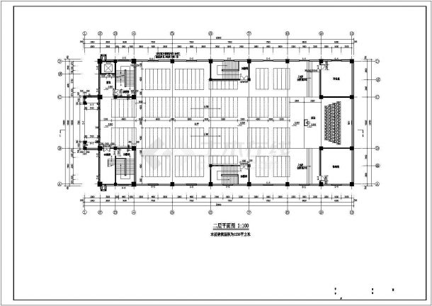 【内蒙古】欧式风格天主建堂建筑施工图（知名设计所）-图二