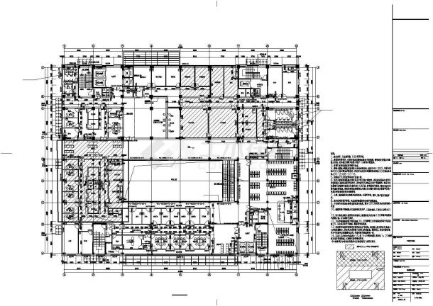 【江苏】十二层现代风格医院建筑施工图-图二