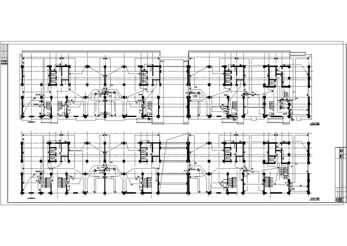 某地区高层住宅楼电气设计CAD施工图_图1