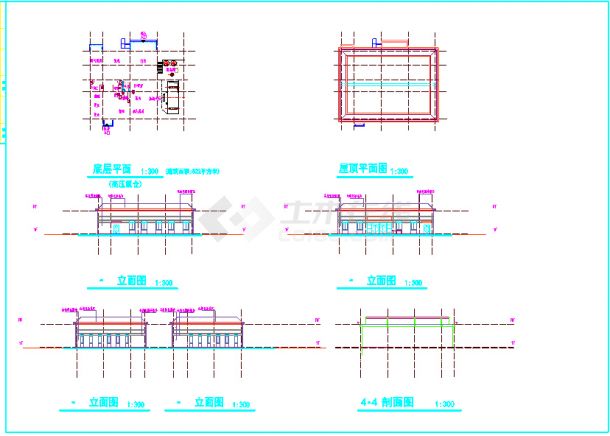 【江苏】古典风格人民医院及急救中心建筑施工图（含效果图）-图二