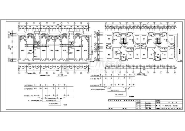 某普通四层综合楼平面电气设计施工图-图二