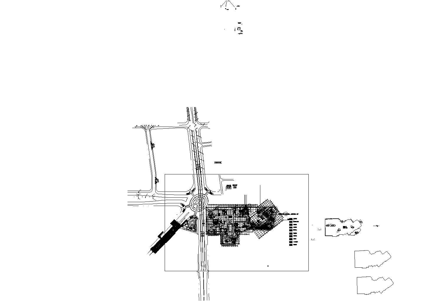 [上海]大型地下广场空调通风设计施工图(著名设计院，详图多)
