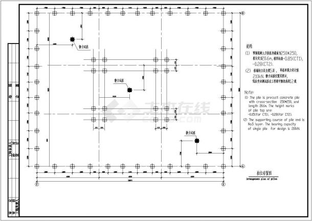 某建筑防水池及附属结构设计施工图-图二