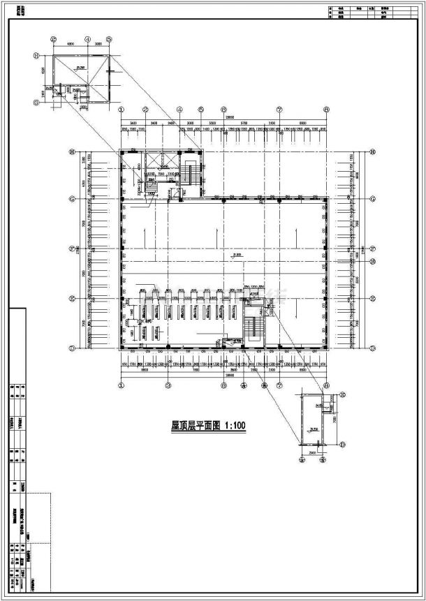 【宁波】某办公楼建筑设计施工图纸-图二