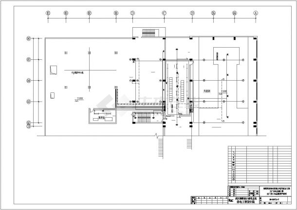 某厂房变电所平面全套电气设计施工图-图二