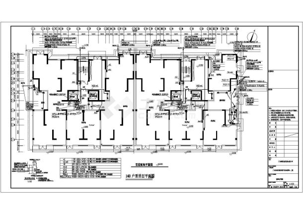 【四川省】某高层住宅1#楼电气设计施工图-图二