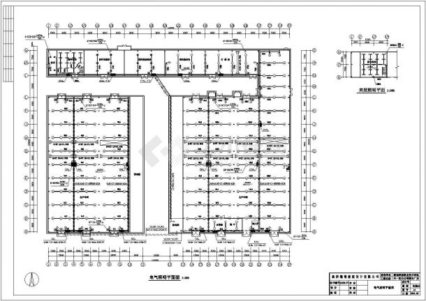 某公司联合厂房全套电气设计施工图-图二